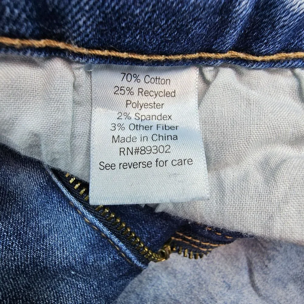 SO High Rise Distressed Jeggings Medium Wash Skinny Jeans Women’s 30x26